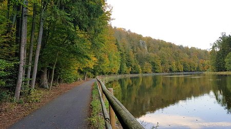 Cyklostezka u Vltavy